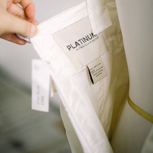 Modern Mod Wedding Dress Platinum by Priscilla 4 - Picture 3 of 8